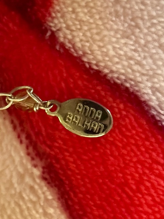 ANNA BALKAN PAIGE COLORFUL GEMS PENDANT NECKLACE - Picture 4 of 7